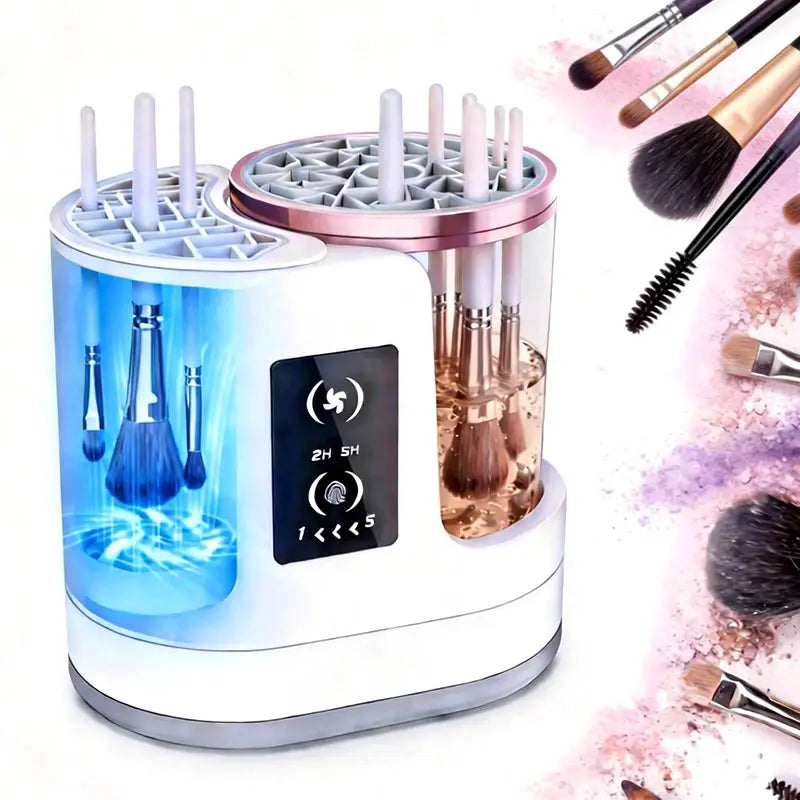 Elektrischer 3-in-1-Make-up-Pinselreiniger